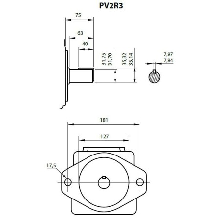 Aluminium Pumpenträger und Stahl Klauenkupplungen PT/RV