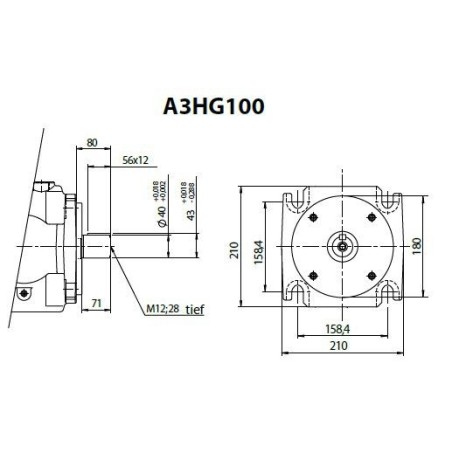 Aluminium Pumpenträger und Stahl Klauenkupplungen PT Hydraulic Master