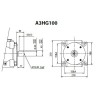 Aluminium Pumpenträger und Stahl Klauenkupplungen PT Hydraulic Master