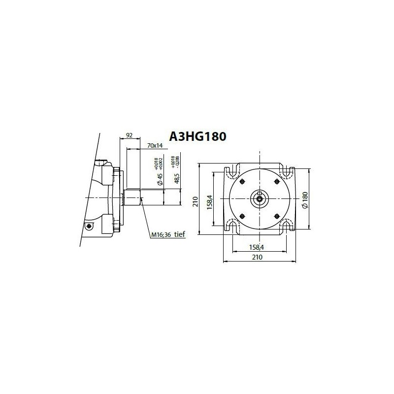 Aluminium Pumpenträger und Stahl Klauenkupplungen PT Hydraulic Master