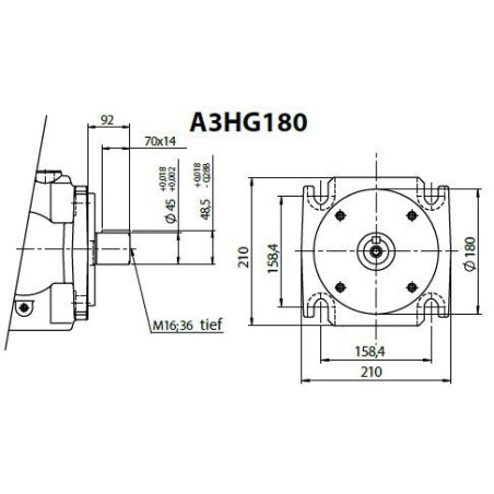 Aluminium Pumpenträger und Stahl Klauenkupplungen PT Hydraulic Master