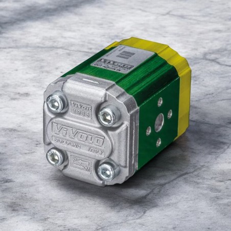 Endsektion Außenzahnradpumpe Baugröße 1 XV-Serie EINPASS Ø25,4 M6x1 Vivoil