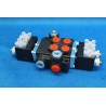 DIRECTIONAL CONTROL VALVE 2-SPOOL HYDRAULIC SOLENOID 50 L/MIN 13GPM 12VDC