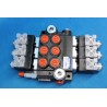 Directional Control Valve 3-spool Hydraulic Solenoid 50 l/min 13GPM 12VDC