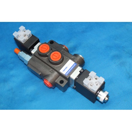 Directional Control Valve Single Spool Hydraulic Solenoid 50 L/Min 13GPM 24VDC