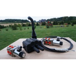 Frontlader Steuergerät mit Load Sensing LS-Ventil 4 Funktionen Joystick 90 l/min  Case IH