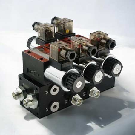 HYDRAULIC VALVE CETOP 3 SSECTIONS 12 V 60 L/MIN (16GPM)