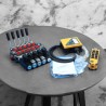 Monoblock Hydraulik Bank Motor 5 Schieberventile Galtech Q95 120 L/Min 31 GPM 12 V + Juuko Wireless Control Panel