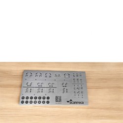 Aufkleber für Scanreco RC400 G2B Maxi Fernsteuerung 45814, Joystick-Version