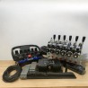 Proportional Valve Cetop valve 6 functions 16GPM 60 l/min + Scanreco G2B Radio Remote and manual operation