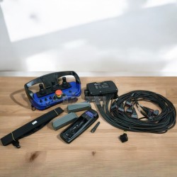 Funksteuerung Scanreco G2B 6 Funktionen Danfoss PVG32 AMP 3 Joysticks 2 Positionen, LKW-Kran Fassi, Palfinger, Hiab