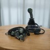 4 Positions Joystick 7 Buttons + Monoblock Vave 5-spool Hydraulic Solenoid 50 l/min 13GPM 12VDC