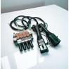 Hydraulikventilsatz 4 Funktionen 40 l/min 2 Joysticks