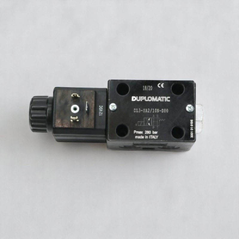 Duplomatic Valve DL3-SA2/10N-D12 12V DC Compact 280 Bar, 50L/Min