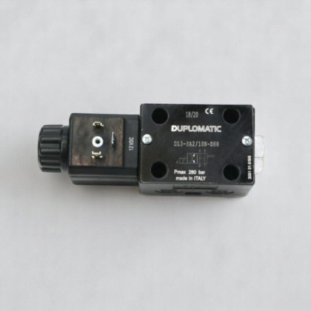 Duplomatic Valve DL3-SA2/10N-D12 12V DC Compact 280 Bar, 50L/Min