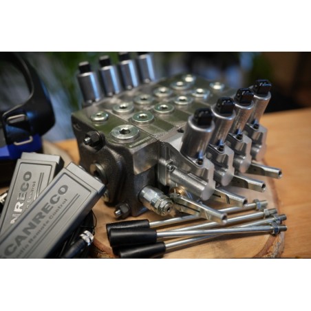 Scanreco 4-Funktionen-Fernbedienung + DPX 100-Ventil 24V Plug-&-Play-Set