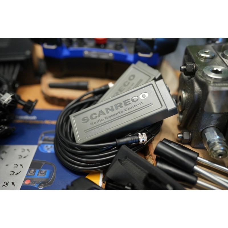 Scanreco 4-Funktionen-Fernbedienung + DPX 100-Ventil 24V Plug-&-Play-Set