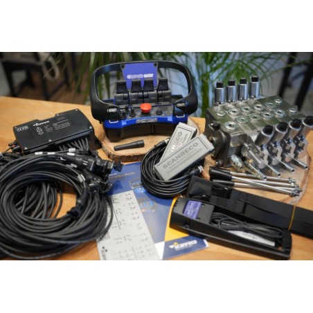 Scanreco 4-Funktionen-Fernbedienung + DPX 100-Ventil 24V Plug-&-Play-Set