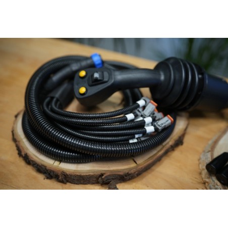 Walvoil DPX100 Hydraulikventil mit 3 Abschnitten und 1 Proportional-Joystick