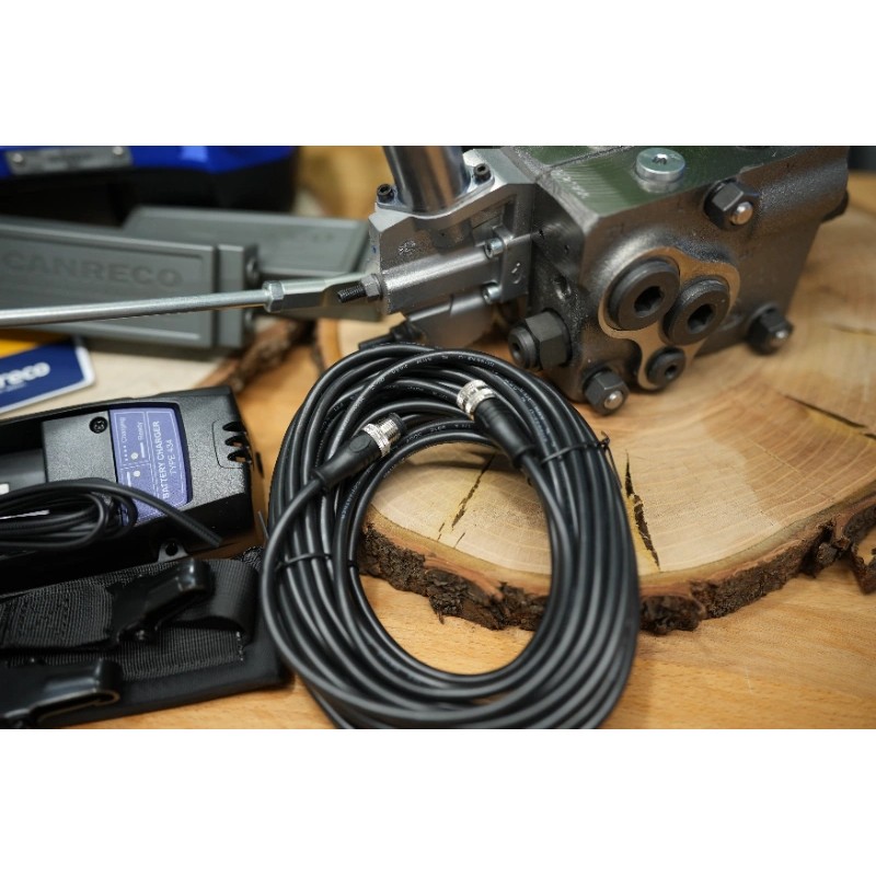 Walvoil DPX100 1-Wege-Proportionalventil + Scanreco Mini G2B Fernbedienung