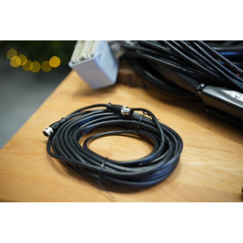 2 JC-Joysticks + Scanreco-Fernsteuerung mit DPX 100 für die Forstwirtschaft