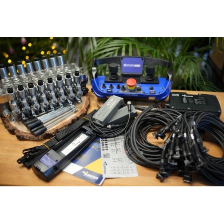 Scanreco RC 400 Maxi + 2 Joysticks und DPX 100-Ventil für die Forstwirtschaft