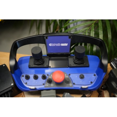 Walvoil DPX 100 6-Wege-Ventil + RC 400 Maxi mit 2 Joysticks