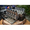 Walvoil DPX 100 6-Wege-Ventil + RC 400 Maxi mit 2 Joysticks