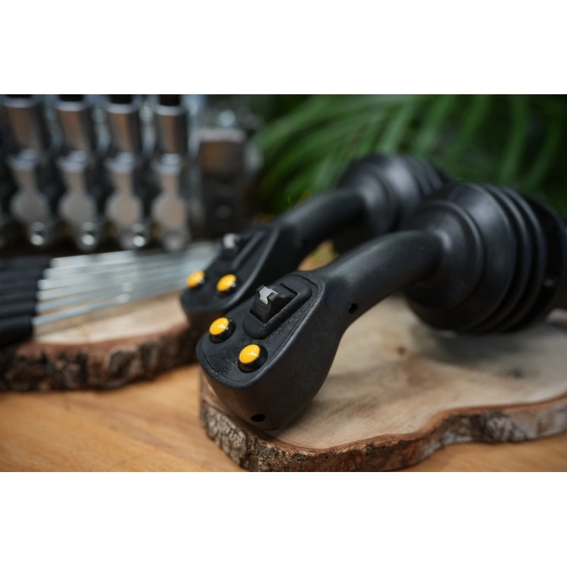Walvoil DPX 100 Hydraulikventil mit 2 Proportional-Joysticks, 6 Funktionen
