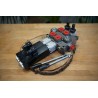 Elektromagnetisches Steuerventil Q75 2 -Spool, 90 L/Min  Elektrisch Solenoid 24V + Hebel