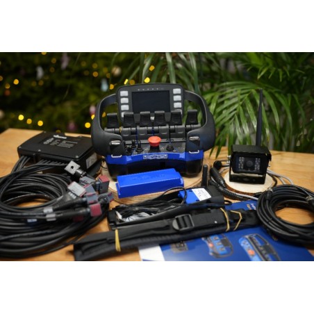 Scanreco G2B Mini-Fernbedienung mit 6 Funktionen und LCD-Display für Danfoss AMP