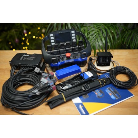 Scanreco G2B Mini-Fernbedienung mit 6 Funktionen und LCD-Display für Danfoss AMP