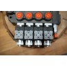 Hydraulikventil 4-Wege-Hydraulikmagnet 80 L/Min 24VDC