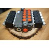 Hydraulikventil 5-Wege-Hydraulikmagnet 80 L/Min 21GPM 24VDC