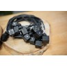 4 Postion Joystick With  Buttons For 5 Spool Valve 12/24 V On/Off DIN Plugs Complete Wires Kit