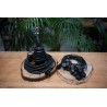 4 Postion Joystick With  Buttons For 5 Spool Valve 12/24 V On/Off DIN Plugs Complete Wires Kit
