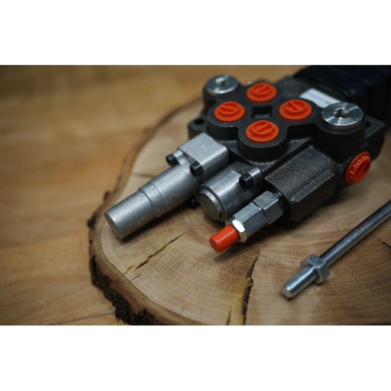 HYDRAULIKVENTIL 40 L/MIN (11GPM) 2 SEKTIONEN MIT JOYSTICK + SCHWIMMFUNKTION FÜR KOYKER LADER