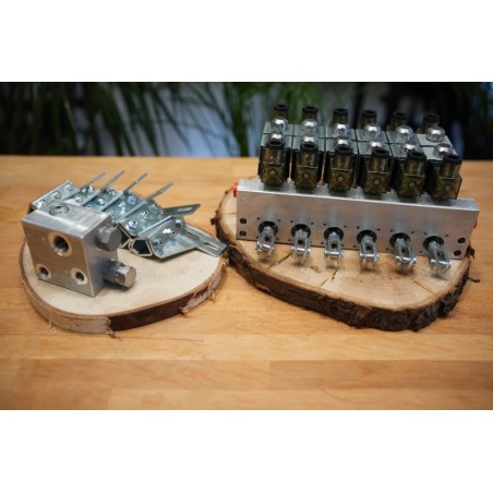 Funk-Nachrüstsystem für Ladekran 12 VDC/24/VDC Arbeitsdruck 30bar Scanreco