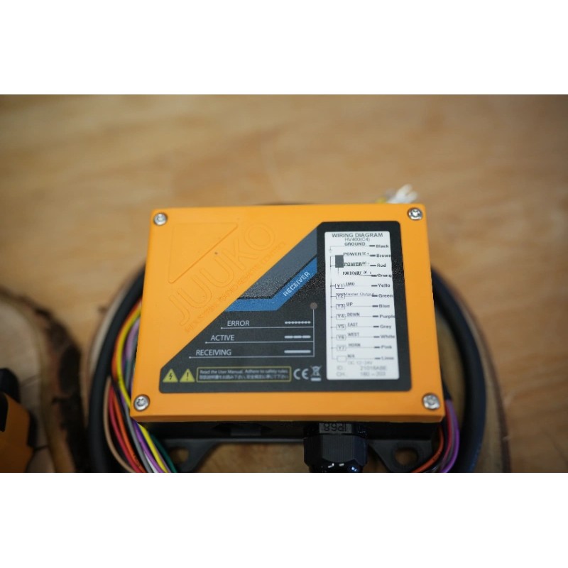 Hydraulikventil  2 -spool 60 L/Min 12V/24V + Juuko Control Panel Wireless