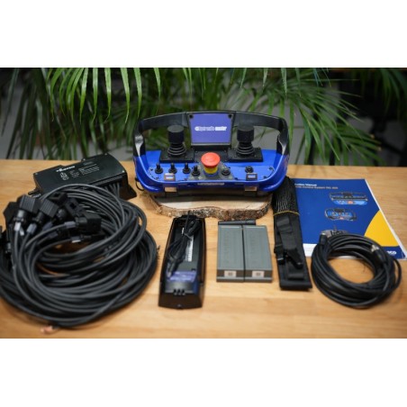 Funksteuerung Scanreco G2B Maxi 8 Funktionen für PWN Parke Olsberg Nordydraulic Have DIN Connectors 12/24 V Truck Crane