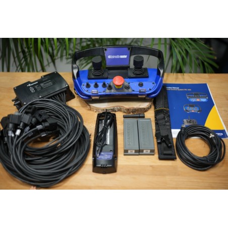 Funksteuerung Scanreco G2B Maxi 8 Funktionen für PWN Parke Olsberg Nordydraulic Have DIN Connectors 12/24 V Truck Crane