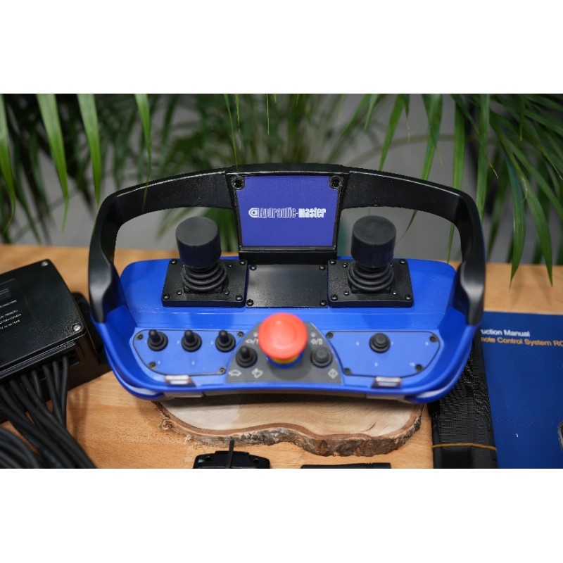Funksteuerung Scanreco G2B Maxi 8 Funktionen für PWN Parke Olsberg Nordydraulic Have DIN Connectors 12/24 V Truck Crane