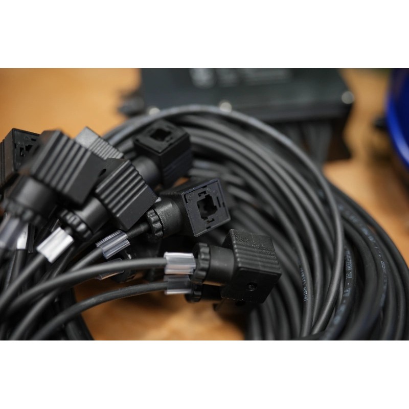 Funksteuerung Scanreco G2B Maxi 8 Funktionen für PWN Parke Olsberg Nordydraulic Have DIN Connectors 12/24 V Truck Crane