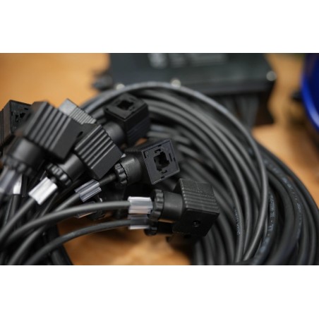Funksteuerung Scanreco G2B Maxi 8 Funktionen für PWN Parke Olsberg Nordydraulic Have DIN Connectors 12/24 V Truck Crane