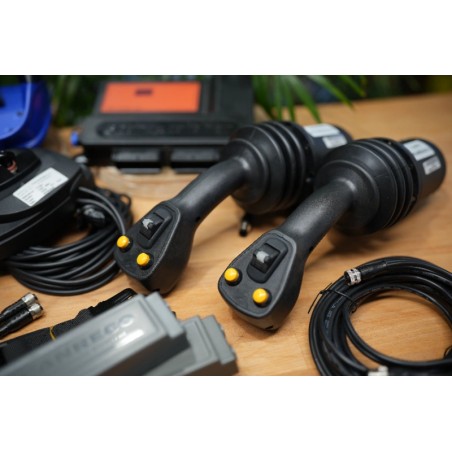 CANBUS Joysticks mit Funksteuerung Scanreco G3 12V Forstkran - Palms Farma BMF KTS
