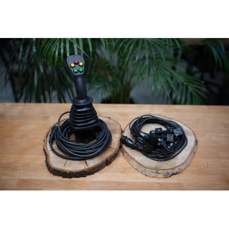 4 Sektionen Hydraulikventil Cetop mit schwiemmnder Sektion und 5 Tasten Joystick
