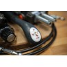 Hydraulik-steuerventil Kit 3 Funktionen Doppeltwirkend Traktor Lader  Joystick  80 l/min