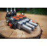 Monoblock-wegeventil 3 -spool 40 L/Min X 3 Schwimmabschnitte Doppeltwirkend
