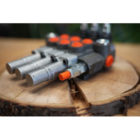 Monoblock-wegeventil 3 -spool 40 L/Min X 3 Schwimmabschnitte Doppeltwirkend