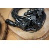 4-Positionen-Joystick mit Tasten für 4-Wege-Ventil 12/24 V Ein/Aus DIN-Stecker Komplettes Kabel-Set
